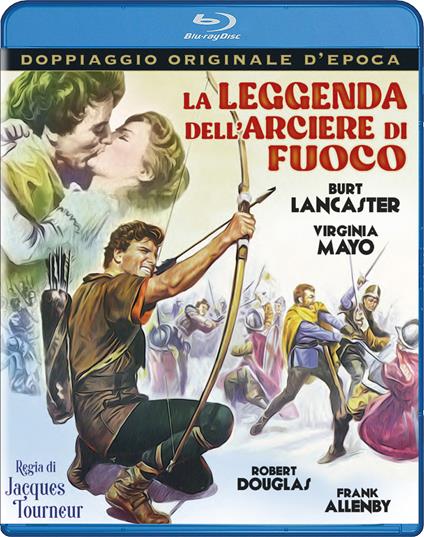 La leggenda dell'arciere di fuoco (Blu-ray) di Jacques Tourneur - Blu-ray