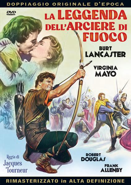 La leggenda dell'arciere di fuoco (DVD) di Jacques Tourneur - DVD