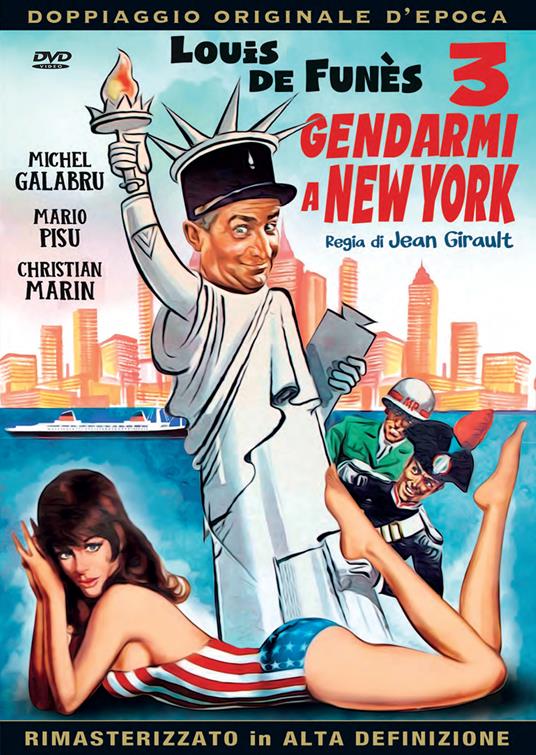 3 gendarmi a New York (DVD) di Jean Girault - DVD