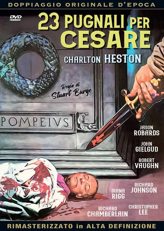 23 pugnali per Cesare (DVD) di Stuart Burge - DVD