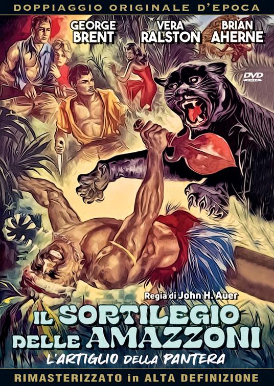 Il sortilegio delle amazzoni (DVD) di John H. Auer - DVD