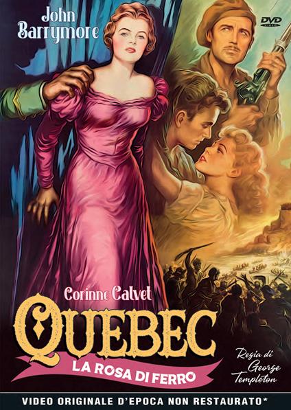 Quebec. La rosa di ferro (DVD) di George Templeton - DVD