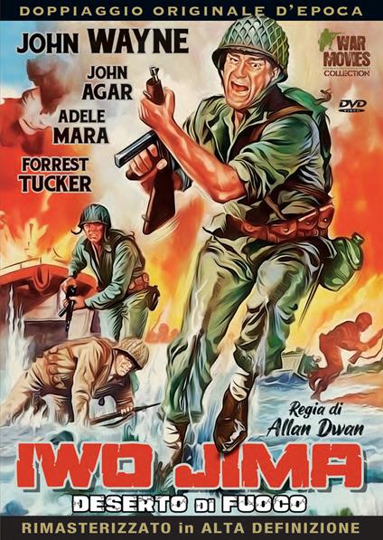 Iwo Jima. Deserto di fuoco (DVD) di Allan Dwan - DVD