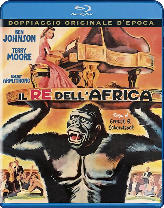 Il re dell'Africa (Blu-ray) di Ernest B. Schoedsack - Blu-ray