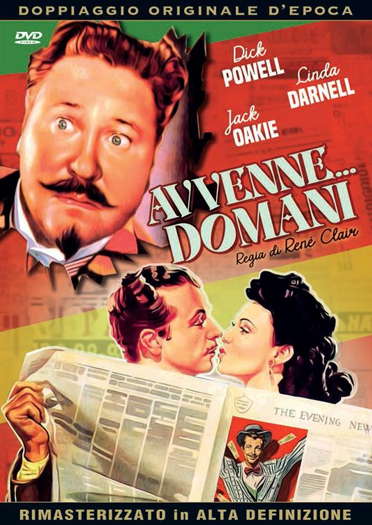 Avvenne..domani (DVD) di René Clair - DVD