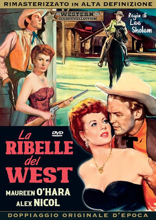 La ribelle del West (DVD) di Lee Sholem - DVD