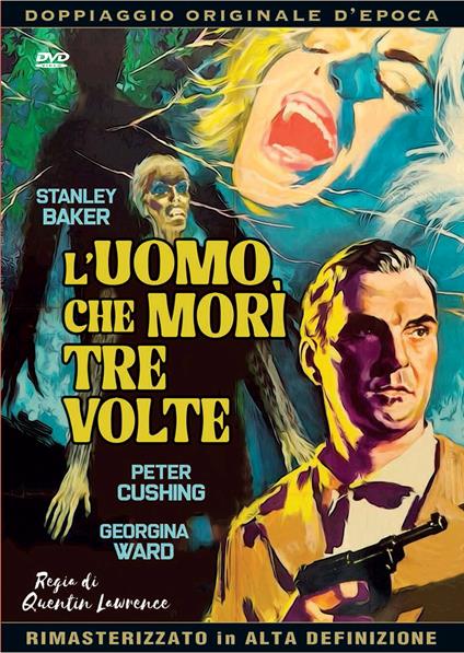 L' uomo che morì tre volte (DVD) di Quentin Lawrence - DVD