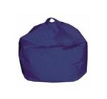 Poltrona a Sacco Pouf Comodone in Nylon Blu Fadi