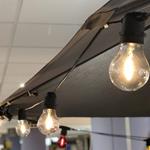 Lotti Catena 10 Lampadine in Vetro a goccia LED