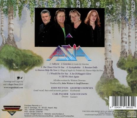 Gravitas - CD Audio di Asia - 2