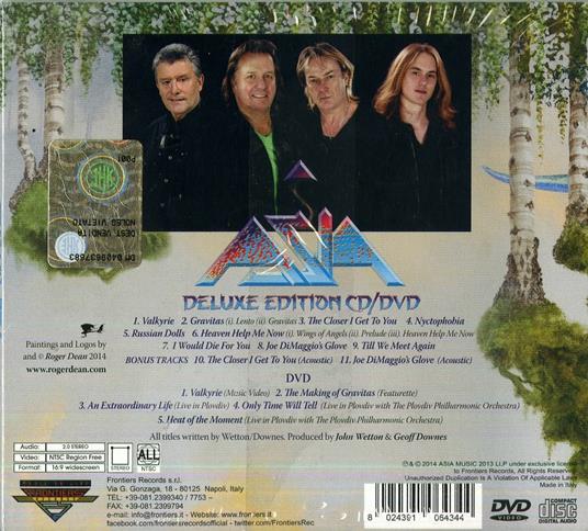 Gravitas - CD Audio di Asia - 2