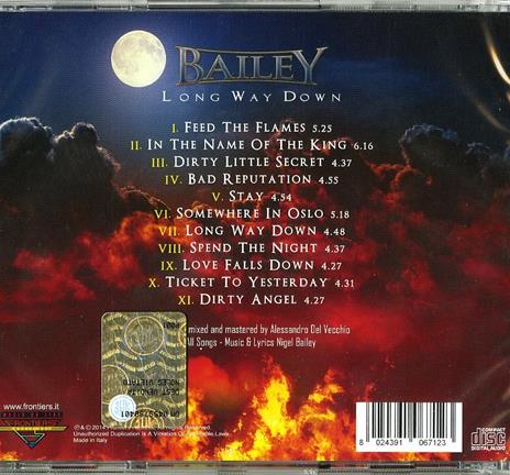 Long Way Down - CD Audio di Bailey - 2