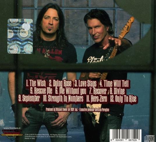 Only to Rise (Digipack) - CD Audio di George Lynch,Michael Sweet - 2