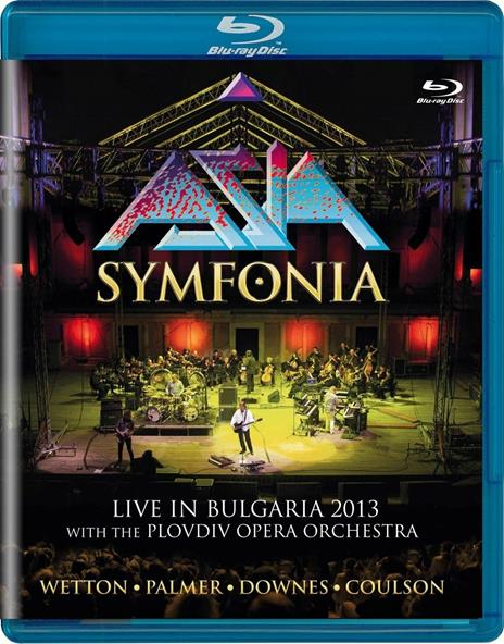 Asia. Symfonia. Live in Bulgaria 2013 (Blu-ray) - Blu-ray di Asia