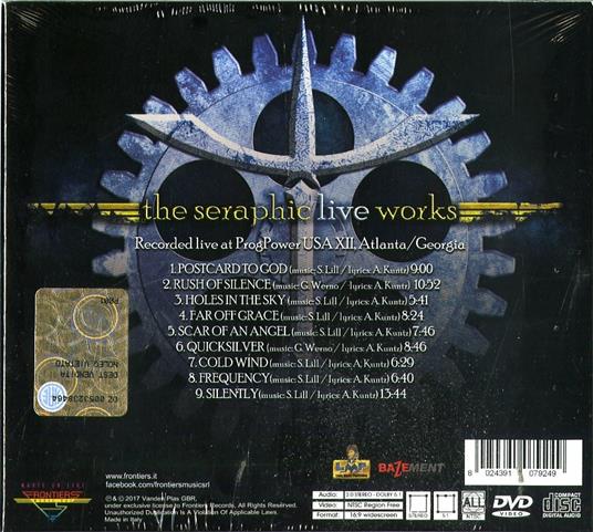 The Seraphic Live Works - CD Audio + DVD di Vanden Plas - 2