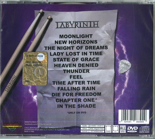Return to Live - CD Audio + DVD di Labyrinth - 2