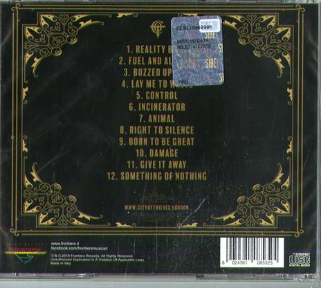 Beast Reality - CD Audio di City of Thieves - 2
