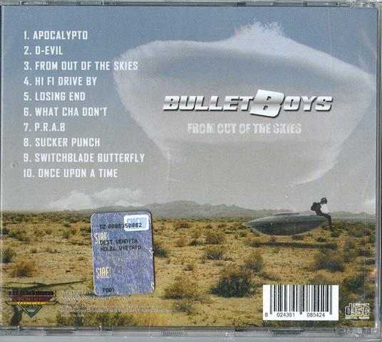From Out of the Skies - CD Audio di Bullet Boys - 2