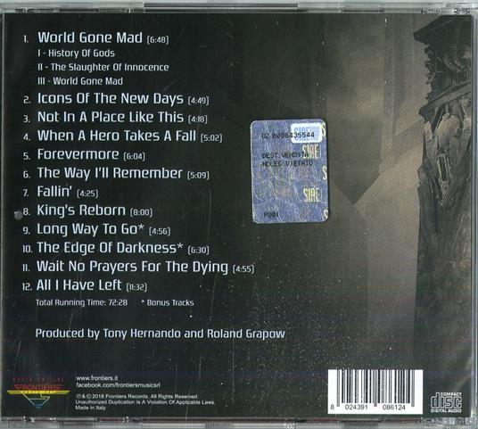Icons of the New Days - CD Audio di Lords of Black - 2
