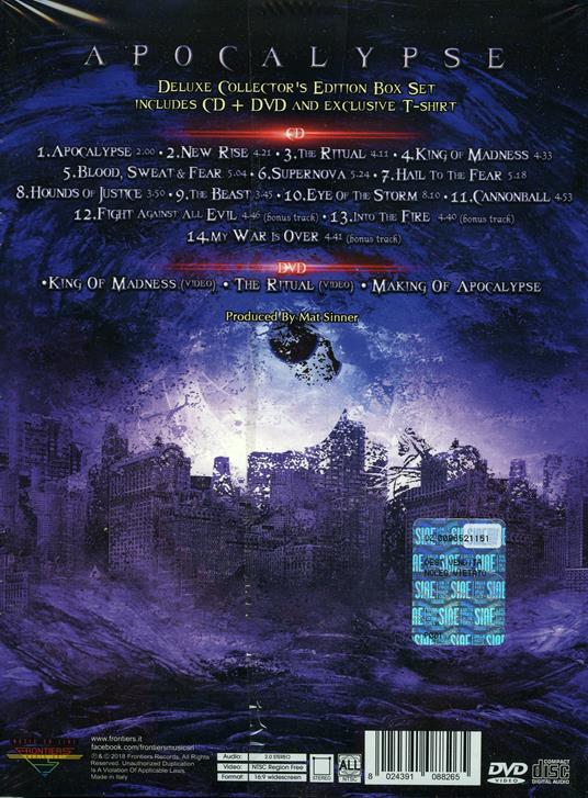 Apocalypse - CD Audio di Primal Fear - 2