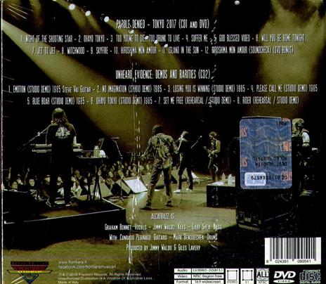 Parole Denied. Tokyo 2017 - CD Audio + DVD di Alcatrazz - 2