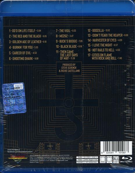 Hard Rock Live Cleveland 2014 (Blu-ray) - Blu-ray di Blue Öyster Cult - 2