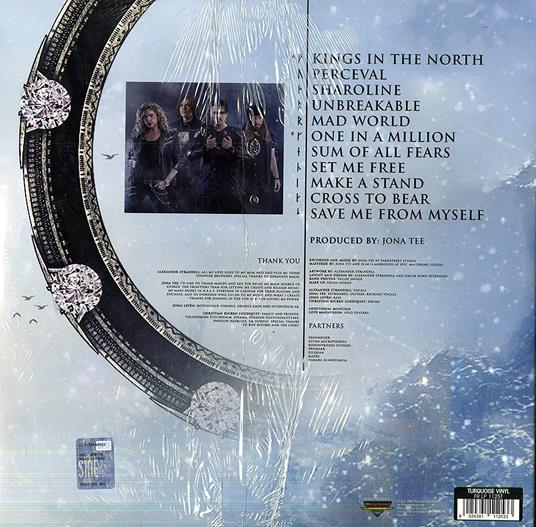 Kings in the North (Turquoise Coloured Vinyl) - Vinile LP di Crowne - 2