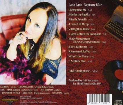 Neptune Blue - CD Audio di Lana Lane