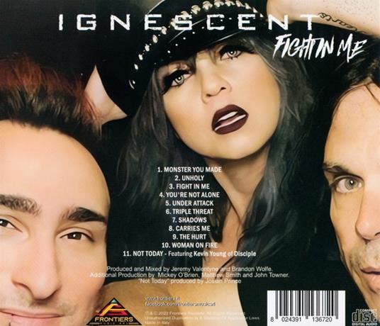 The Fight In Me - CD Audio di Ignescent