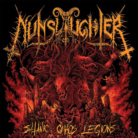 Satanic Chaos Legions - Vinile LP di Nunslaughter