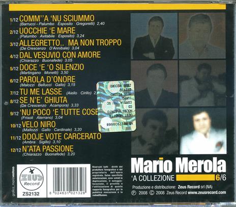 Comm' a Nu Sciummo. La Collezione - CD Audio di Mario Merola - 2