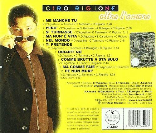 Oltre L'amore - CD Audio di Ciro Rigione - 2