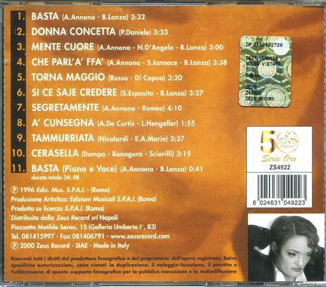 Basta - CD Audio di Valentina Stella - 2