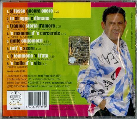 Da Grande Vorrei Fare Il Cant - CD Audio di Franco Moreno - 2