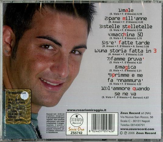 Mille Pezzi di Cuore - CD Audio di Rosario Miraggio - 2
