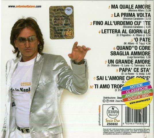 Made in Naples - CD Audio di Antonio Ottaiano - 2