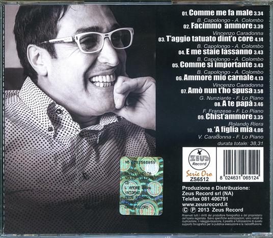 L'amore Gira Intorno - CD Audio di Franco Calone - 2