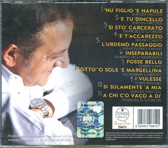 Nu Figlio e Napule - CD Audio di Tommy Riccio - 2