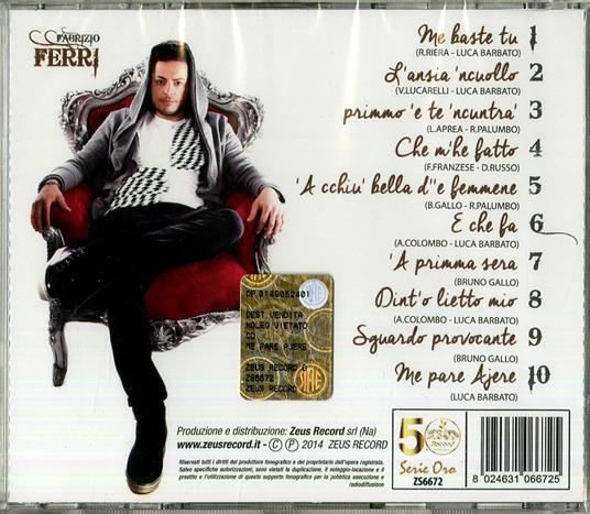 Ma Pare Ajere - CD Audio di Fabrizio Ferri - 2