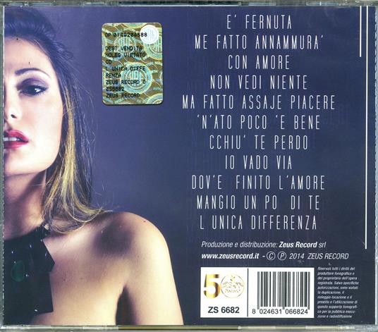 L'unica Differenza - CD Audio di Emiliana Cantone - 2