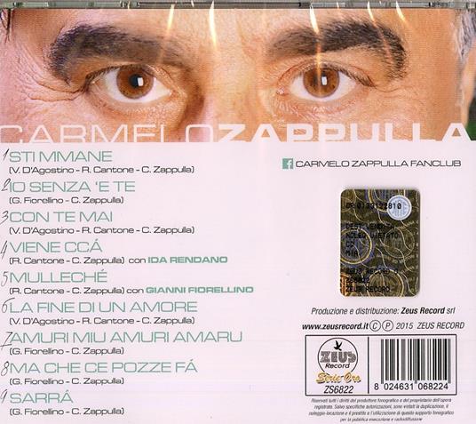 Mia - CD Audio di Carmelo Zappulla - 2