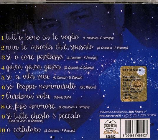 Tra 'na Stella e Nu Cuscino - CD Audio di Franco Moreno - 2
