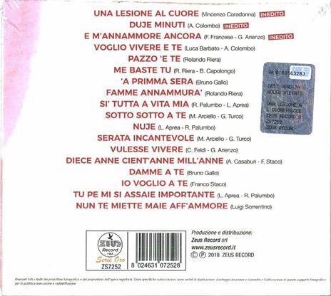Una lesione al cuore e i successi - CD Audio di Fabrizio Ferri - 2