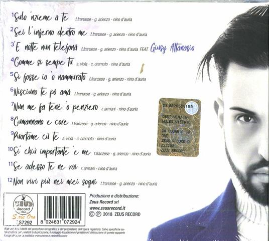 Da cuore a cuore - CD Audio di Nino D'Auria - 2