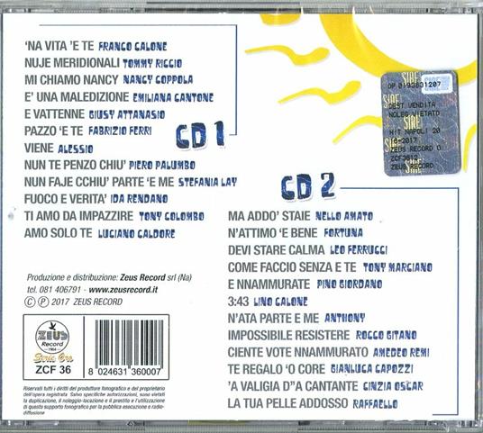 Hit Napoli Compilation 2016-2017 - CD Audio - 2