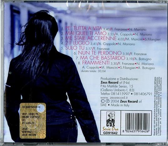 21 Luglio - CD Audio di Nancy - 2