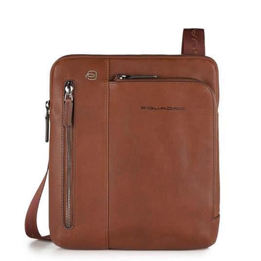 Piquadro Borsello Con Doppia Tasca Black Square Cuoio - Piquadro -  Cartoleria e scuola | IBS