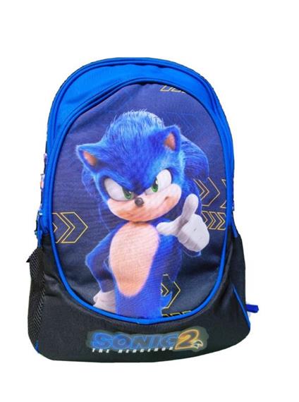 Zaino Scuola Sonic 2 The Hedgehog Soppio Scomparto