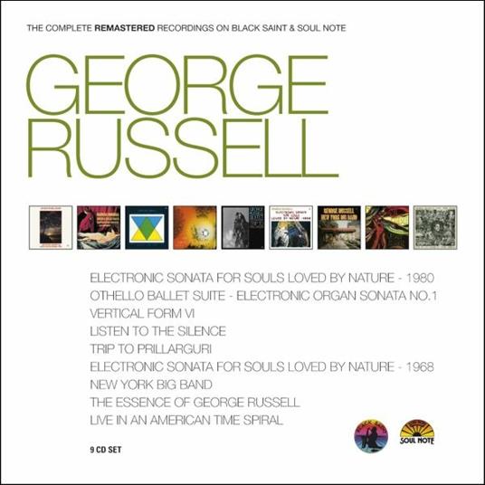 The Complete Remastered Recordings on Black Saint & Soul Note - CD Audio di George Russell