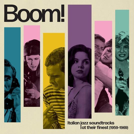Boom! Italian Jazz Soundtracks at Their Finest 1959-1969 - CD Audio
